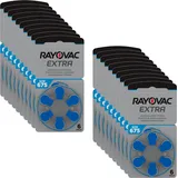 120 x Rayovac Extra Advanced Hörgerätebatterien 675 20 Blister 675AUN-6XEMF