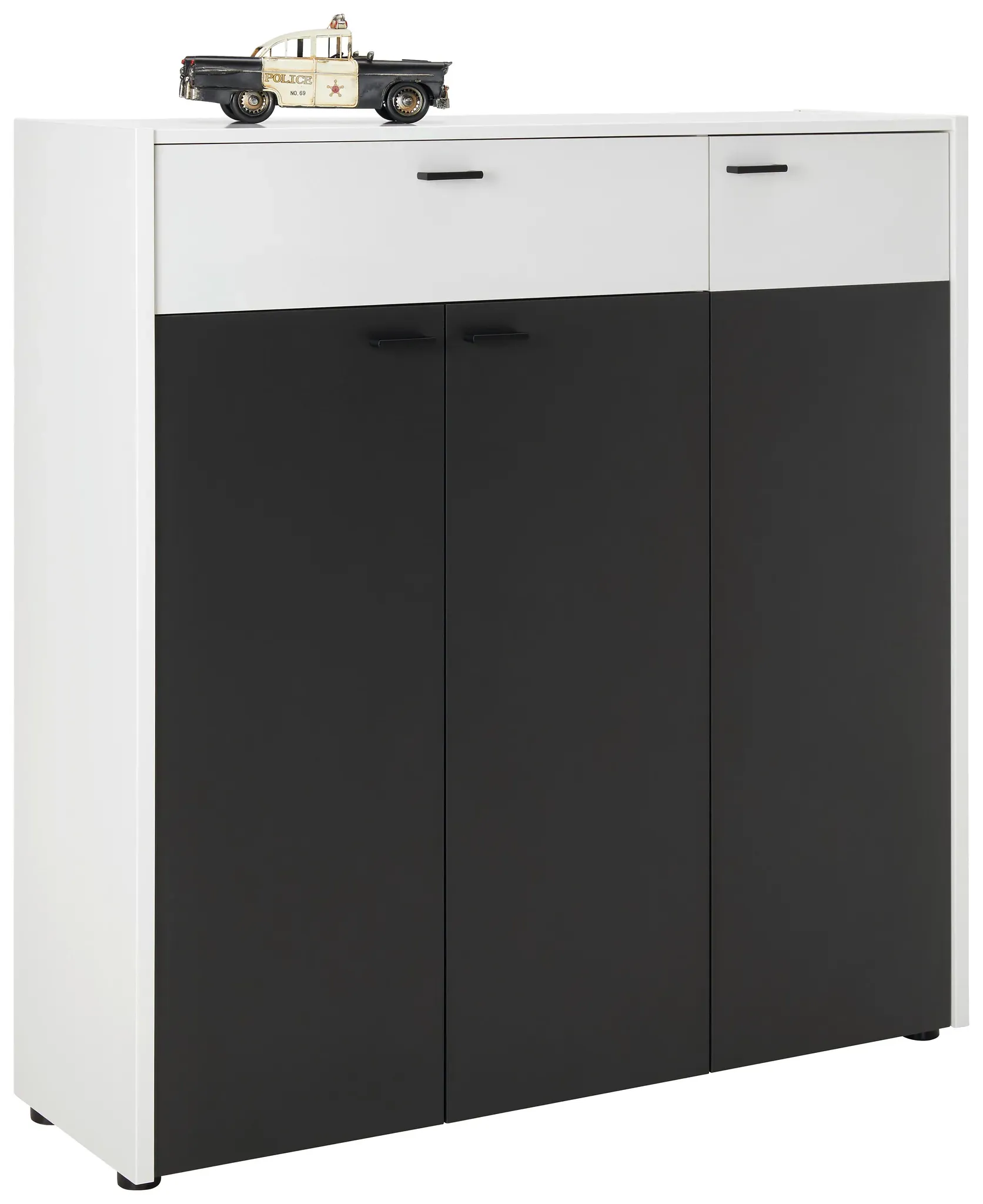 Highboard in Grau