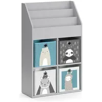 Vicco Kinderregal Luigi 72 x 114 cm MDF grau