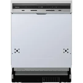 Homex DWSI601442A Geschirrspüler (teilintegrierbar, 598 mm, Silber)