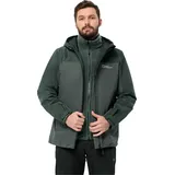 Jack Wolfskin Taubenberg 3in1 Jacket Herren slate green M