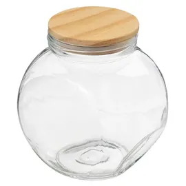 5 five simply smart Bonbonglas mit Holzdeckel 2,1 l