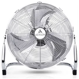 AERSON 30 cm Bodenventilator Silber