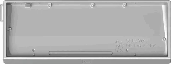 60HE v2 Aluminium Case (Bright Silver) - Tastaturhülle - Silber