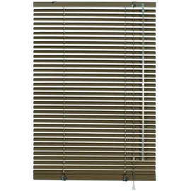 GARDINIA Aluminium-Jalousie 25 mm 120 x 175 cm mocca