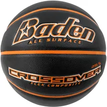 Baden Crossover Kinder und Erwachsene Basketball Noir/orange, 6