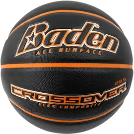 Baden Crossover Kinder und Erwachsene Basketball Noir/orange, 6