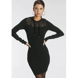 Melrose Strickkleid, für festliche Anlässe und besondere Events, kurzes Kleid Melrose schwarz 44