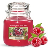 Yankee Candle Red Raspberry mittelgroße Kerze 411 g