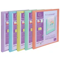 Exacompta 20 Exacompta Kreacover Pastell Ringbücher 2-Ringe farbsortiert 2,0