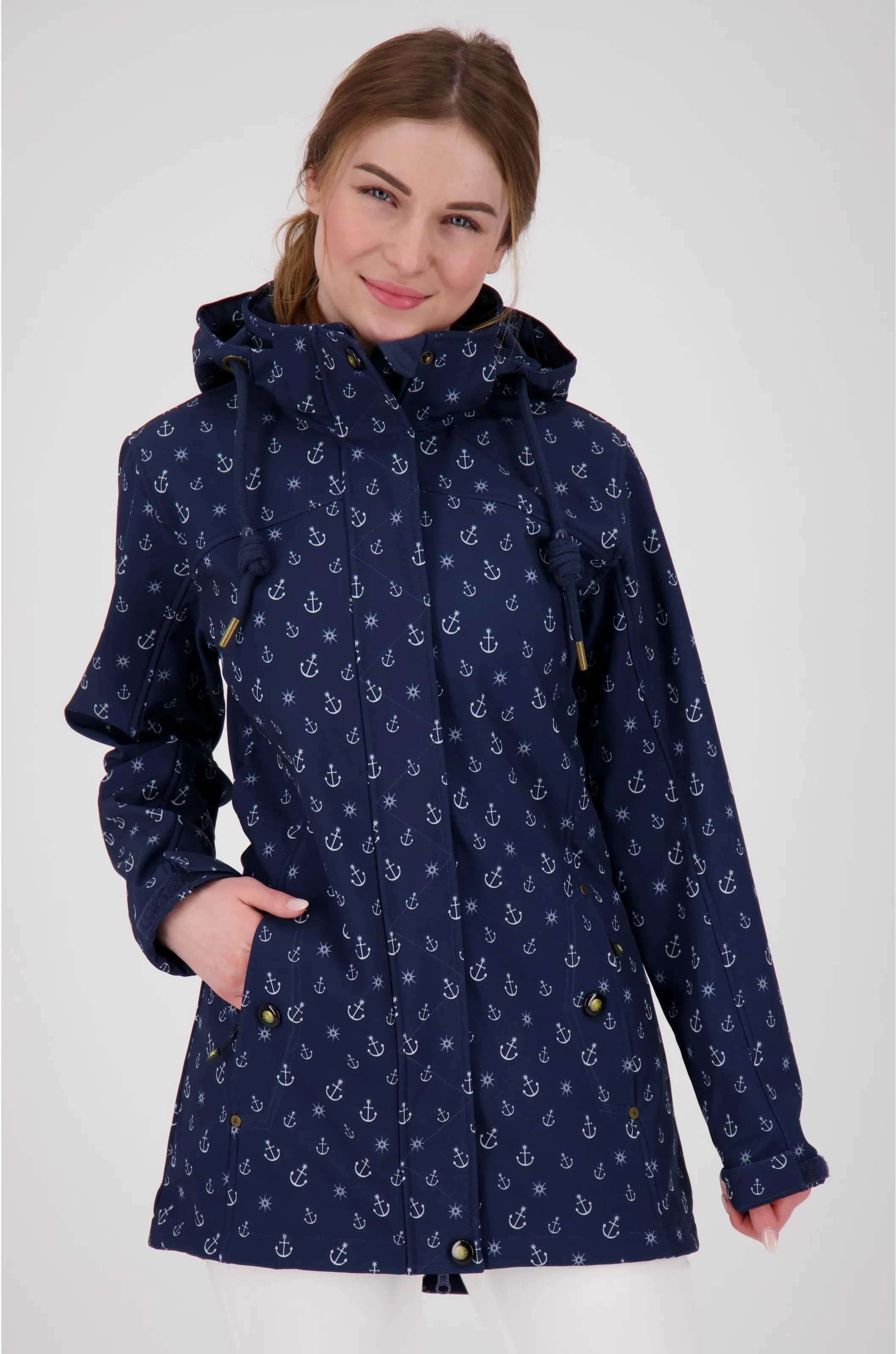 Softshelljacke »ANKERGLUTSCHEIN«, auch in Großen Größen erhältlich, Gr. 48 (XL), navy, , 77251962-48