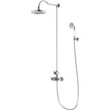 Steinberg Serie 350 Duschsystem, Komplettset, mit. Thermostat, 3502721 Farbe: chrom