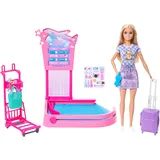 Barbie Kofferband Spielset mit Puppe