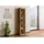 MASSIVMOEBEL24.DE Vitrine LINDAU 46 x 43 x 203 cm Beige