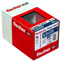 Fischer Spanplattenschraube 5,0 x 120 100 Stück