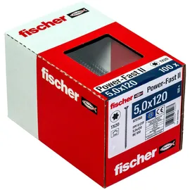 Fischer Spanplattenschraube 5,0 x 120 100 Stück