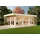 Alpholz Gartenhaus Viva B 4,92 x 6,68 m Beige