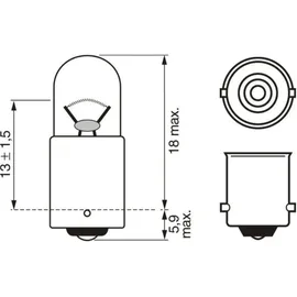 Bosch Glühlampe Trucklight 1 987 302 508