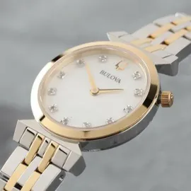 BULOVA Classic Regatta Edelstahl 24 mm 98P202