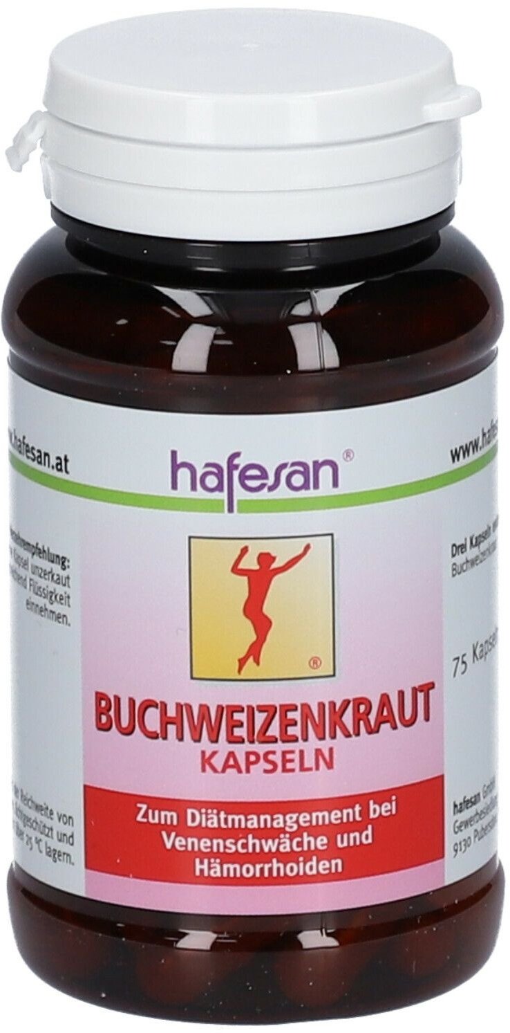 hafesan® Buchweizen Kraut Kapseln 75 St 75 St Kapseln