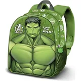 Marvel Karactermania - Plecak 3D Rucksack, Grün, 25 x 30 cm, Kapazität 7 L