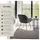 Tectake tectake® Esszimmerstuhl, gepolstert, in Cordoptik, robuste Stahlbeine, 58 x 62 x 82 cm