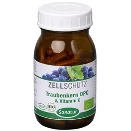 Sanatur BIO Traubenkern OPC & Vitamin C Kapseln 90 St.