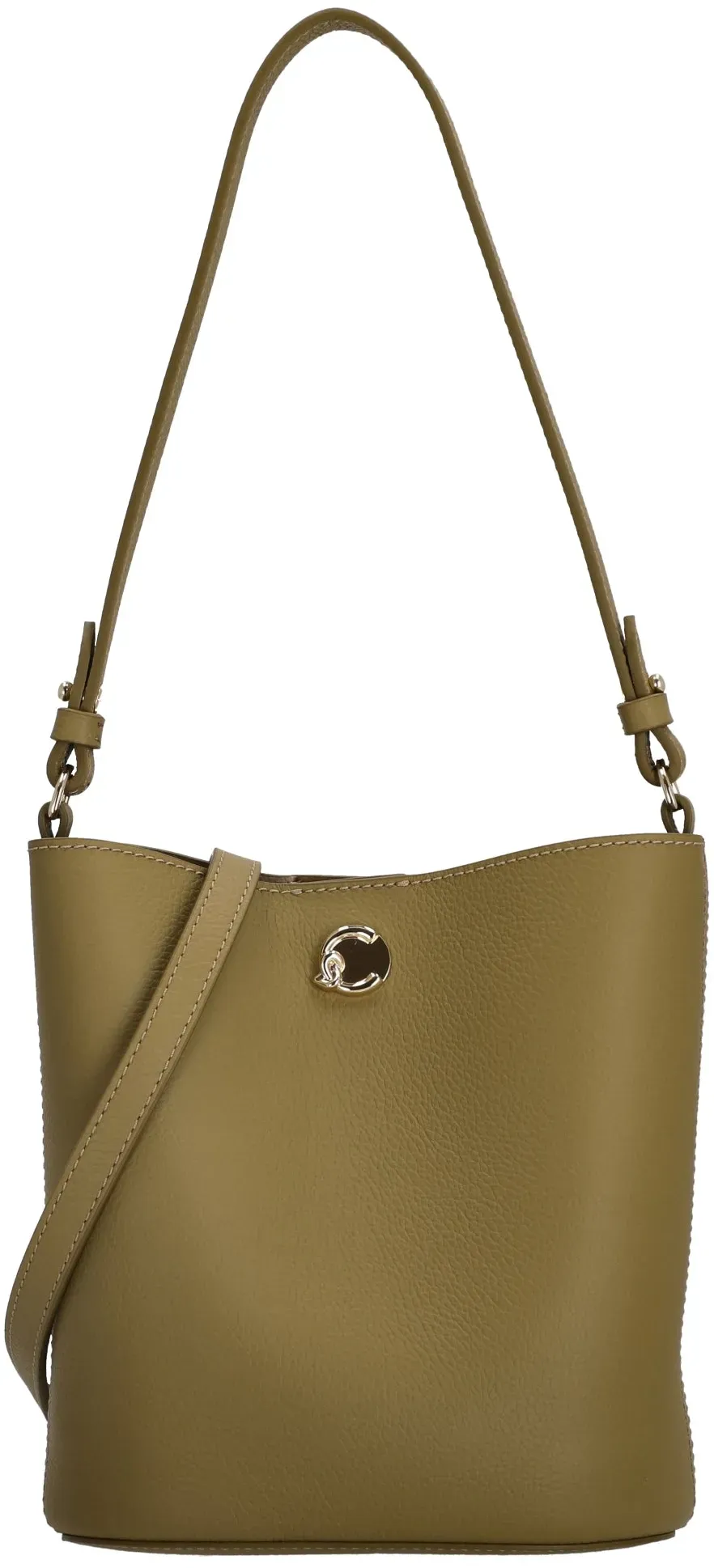Coccinelle Nikla - Schultertasche 20 cm (seagrass/sandsh)