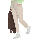 Cecil Washed-Look Hose Capri beige XXL