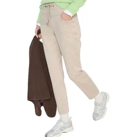 Cecil Washed-Look Hose Capri beige XXL