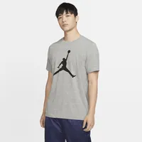 Jordan Jumpman Herren-T-Shirt Carbon Heather/Black/Black M