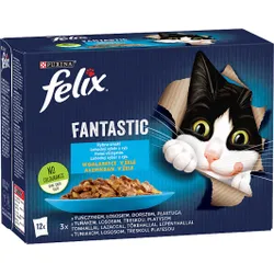 FELIX Fantastische Fisch-Gelee-Geschmacksrichtungen: 12x85g
