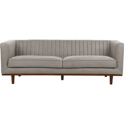 3-Sitzer Sofa hellbraun SKAULE