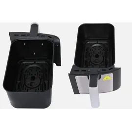 expo-bˆrse Doppel Heißluftfritteuse 2x3,8 Ltr. schwarz