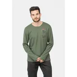Chillaz Kaprun Friend LS Herren Shirt-Grün-XL