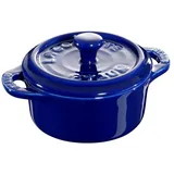 Staub Mini Cocotte 10 cm dunkelblau