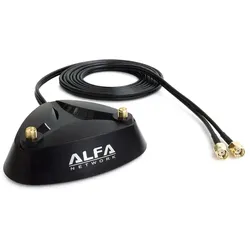 Alfa Network Alfa magnetfuß für zwei Antennen ARS-AS02T