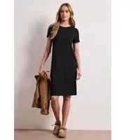 STREET ONE Midikleid Schwarz 34