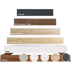 Hasena Top-Line Bettrahmen Advance 18 120x210 cm / Eiche sägerauh natur Nachbildung
