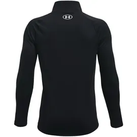 Under Armour Tech 2.0 1/2-Zip langarm Sportshirt Jungen 001 black/white XS 122-127 cm