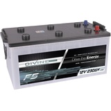 DiVine F5 12V 230Ah Batterie Solar Versorgung Notstrom Windkraft Beleuchtung