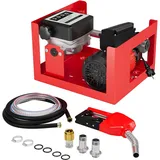 Wiltec, Fahrzeug Werkzeug, Heizöl- und Dieselpumpe 230V/600W 40l/min selbstansaugend Pumpe Pistole