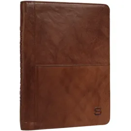 Spikes & Sparrow Dokumententasche NOTEBOOK COVER in braun