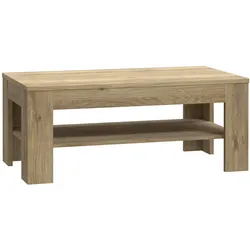 FORTE Couchtisch Killarney Holzoptik Braun Eiche