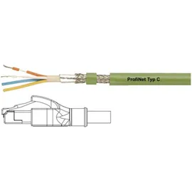 Helu RJ45 Patchkabel CAT 5e SF/UTP 10.00m Grün 1St.