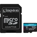 Kingston Canvas Go! Plus Gen4 512 GB mit Adapter