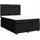 vidaXL Boxspringbett 140 x 200 cm Schwarz