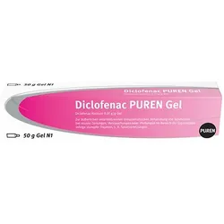Diclofenac PUREN Gel - effektive Schmerzbehandlung 50 g