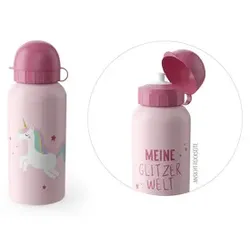 FÜR DICH Trinkflasche Kinder 400ml Einhorn rosa 537331