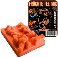 WonderWax Duftwachs WonderWax® Neon Duftriegel 6 x Duftwachs Bären (FrüchteTee Mix), Duftrichtung: Früchte Tee Mix